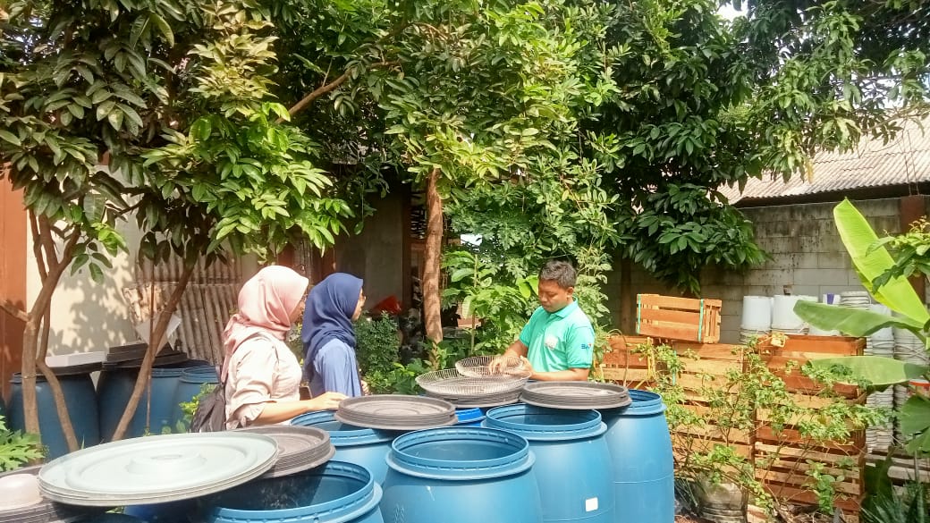 Kunjungan Belajar maggot 